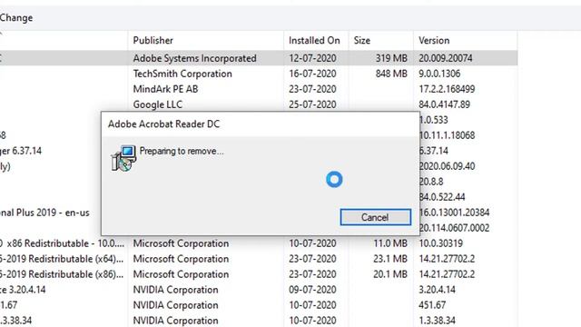 How to Uninstall Adobe Acrobat Reader DC in Windows 10 (2020) смотреть онлайн