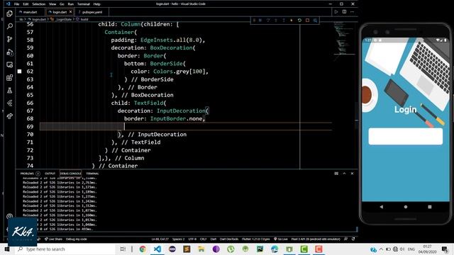Create Beautiful Animated Login Page in Flutter from scratch| Android & iOS | Flutter UI Tutorial смотреть онлайн
