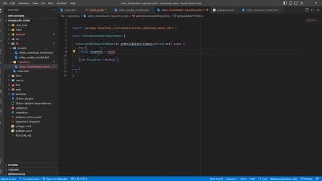 Flutter App - Create repository #2 смотреть онлайн