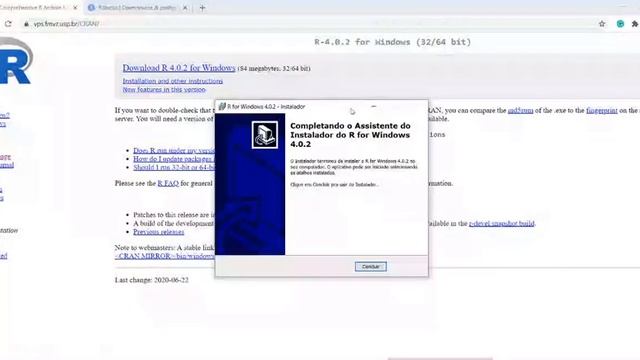 Como instalar o programa R e Rstudio смотреть онлайн