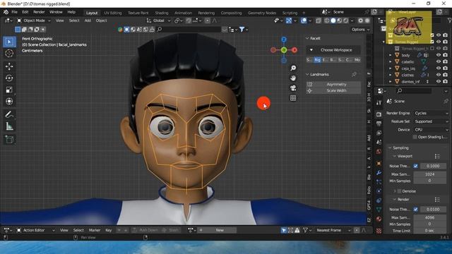Blender Faceit Tutorial | TOMAS Facial Expressions & Face Rig | Facial Rig in Blender смотреть онлайн