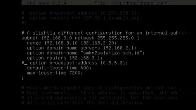 Instalasi DHCP Server Debian 6 смотреть онлайн