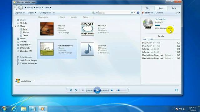 Tech Support: How to burn an audio CD with Windows Media Player смотреть онлайн