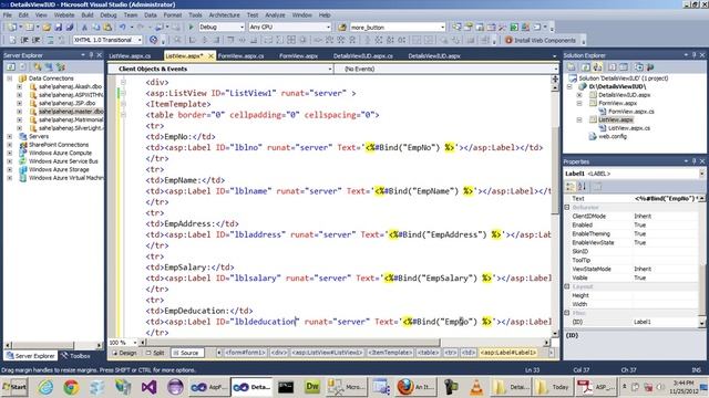using ListView in Asp.Net 4.0 Part1 смотреть онлайн