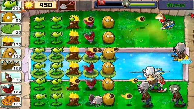 Plants Vs Zombies (Android) - Last Stand смотреть онлайн