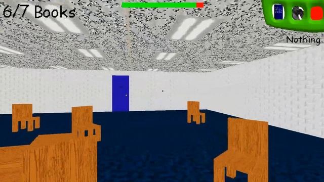 BALDI GOT STUCK TO HIS CHAIR! | Baldi's Basics [Baldi mod] смотреть онлайн