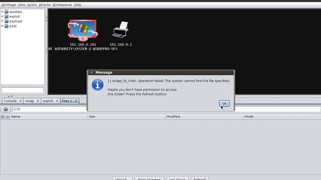 Explotacion de Windows Xp Sp3 con Metasploit y Armitage Backtrack 5 R3 смотреть онлайн