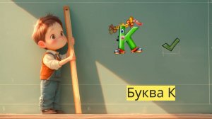 Веселая буква К: Приключения в мире алфавита! - Детский образовательный мультфильм