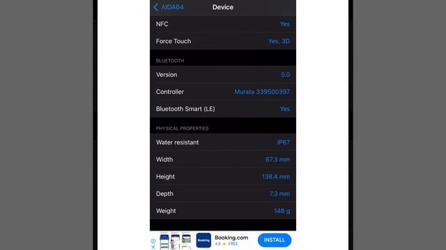 #iphone iPhone RAM Check by AIDA64 смотреть онлайн
