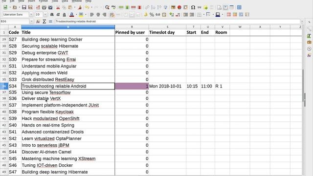 Conference talk scheduling with OptaPlanner смотреть онлайн