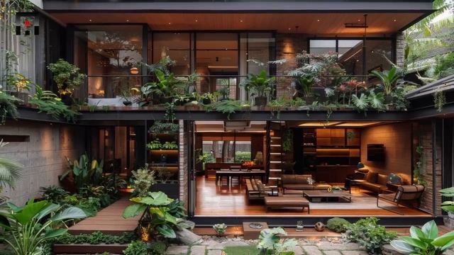 The Art Of Seamless Indoor-Outdoor Living Space: Creating Harmony With A Courtyard Garden Oasis
