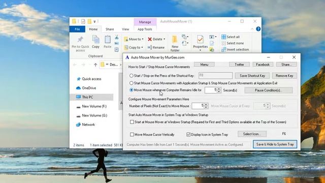 Keep Windows Computer Awake with Software to Simulate Mouse Cursor Movements смотреть онлайн
