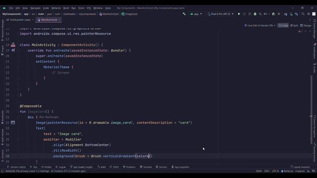 Image Card - Android Jetpack Compose смотреть онлайн