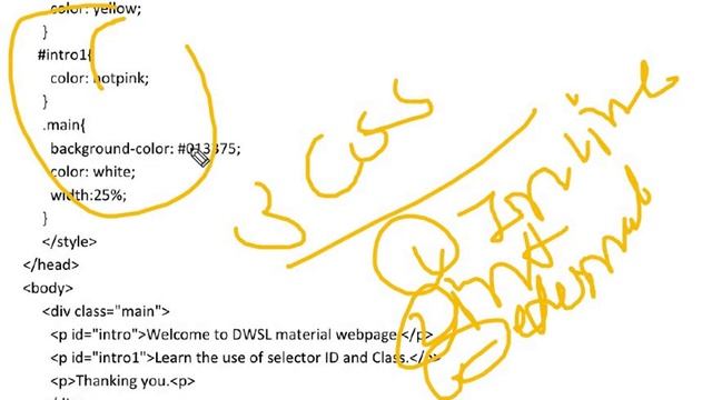 Lecture 11/DWPD/CSS Selector/Padding/Margin/Border/Content/Class/ID/by mv learning point смотреть онлайн