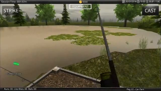 Carp Fishing Simulator - AppCent Mobile Game Android смотреть онлайн