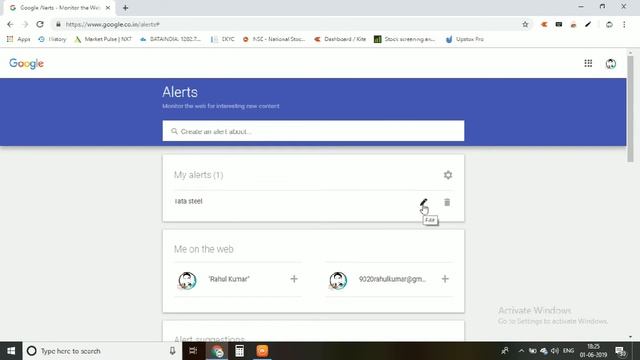 Google Alerts क्या है और कैसे Favorite Stock में alerts लगाय? смотреть онлайн