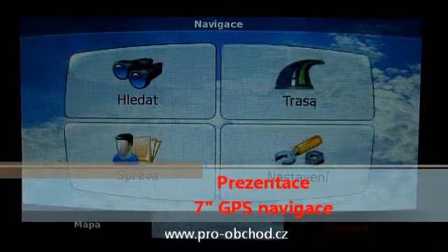 7" GPS navigace смотреть онлайн