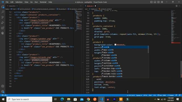 Mastering CSS Layouts Creating an Audiophile E-Commerce Website Frontend Mentor Project смотреть онлайн