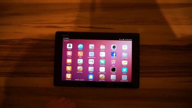 Ubuntu Touch on the Sony Xperia Tablet Z смотреть онлайн