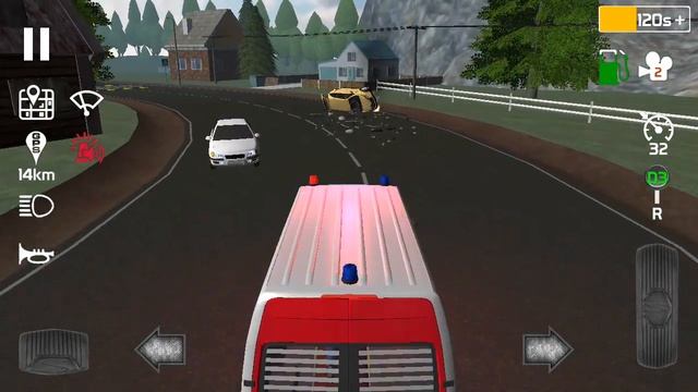 Emergency ambulance simulator - android gameplay #androidgames