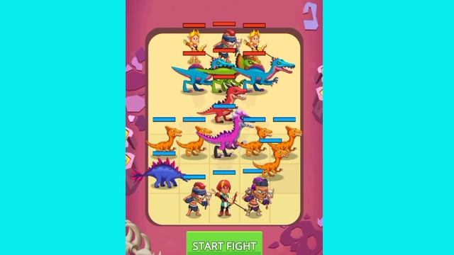 Dinosaur Merge #18 - Hypersaruss - Android Gameplay смотреть онлайн