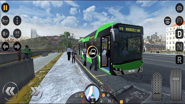 Bus Simulator 2023 #40 - Carry Passenger in Bus in San Francisco - Level 6 - Android Gameplay смотреть онлайн
