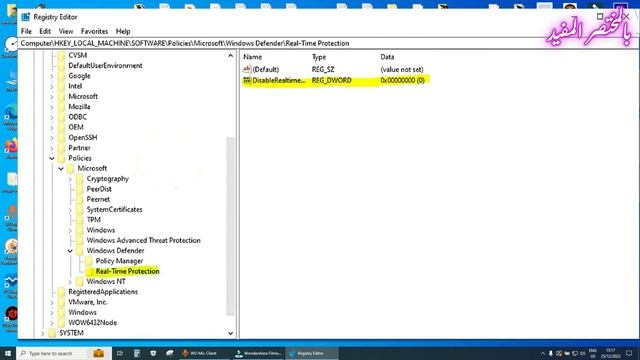 حل مشكلة Windows defender real-time protection can’t be turned on in windows 10 and windows 11 смотреть онлайн