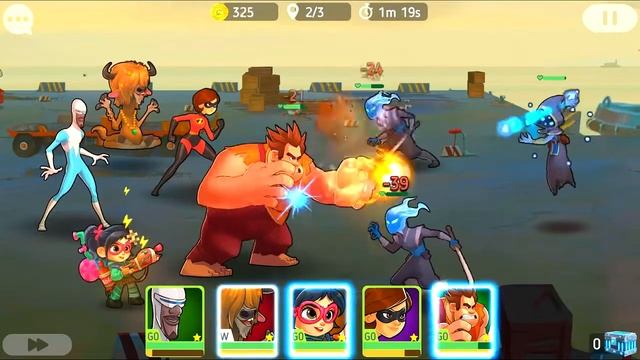 Disney Heroes: Battle Mode - Mobile Gameplay Walkthrough Part 21 (iOS, Android) смотреть онлайн