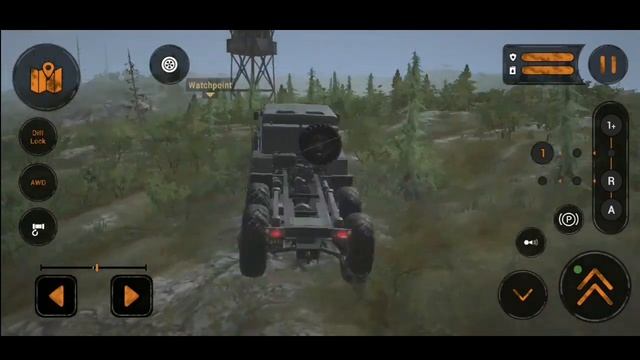 Mudrunner Mobile D-537 || Android gameplay смотреть онлайн
