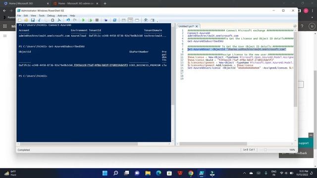Powershell Script to Assign License for Office 365 Users #powershell смотреть онлайн