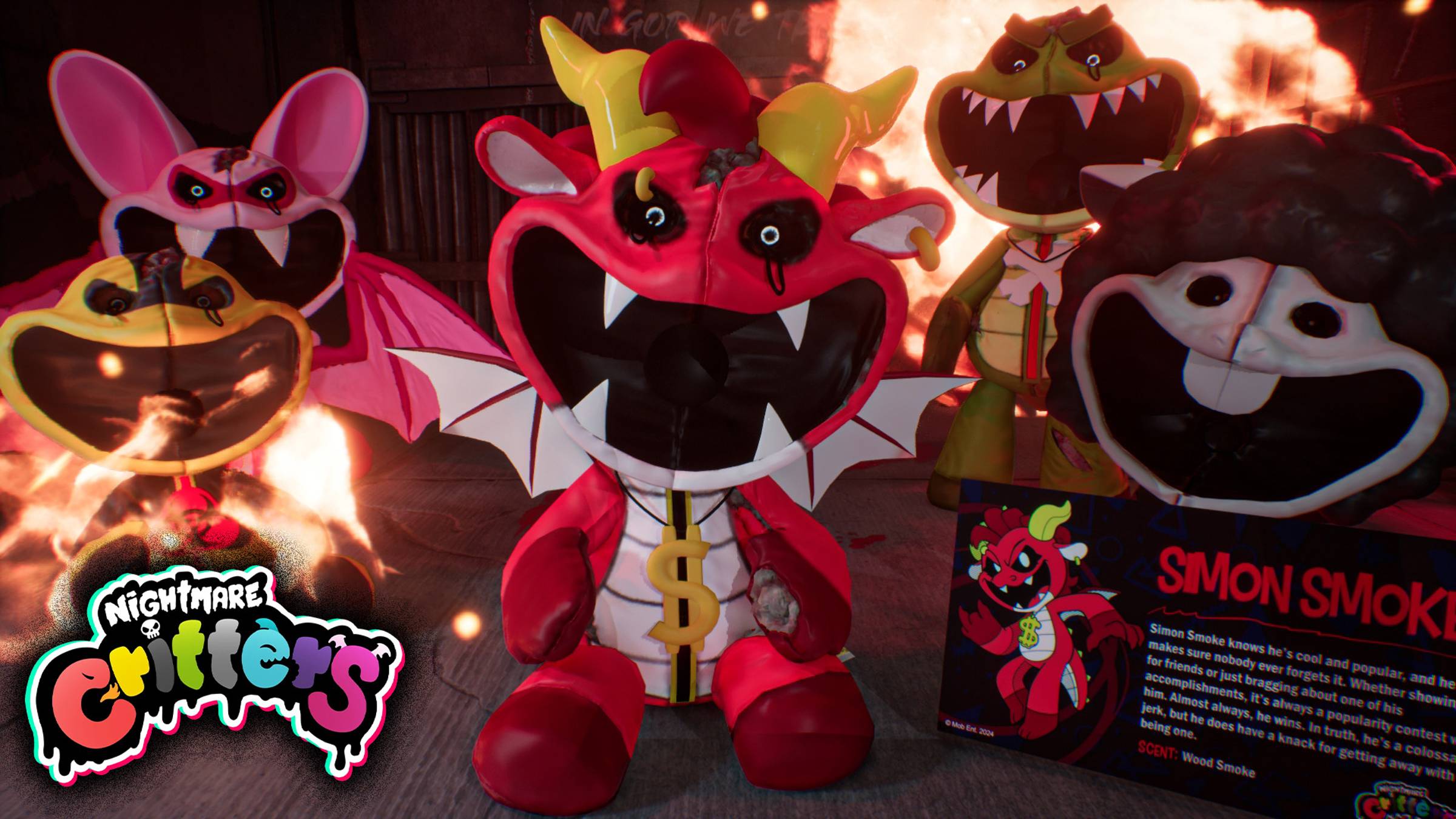 Poppy Playtime 4 - Simon Smoke Teaser Trailer (Кошмарные твари) смотреть онлайн