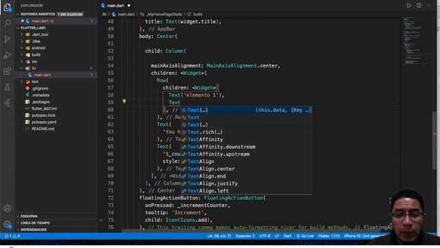 Flutter - Introducción de aplicaciones móviles смотреть онлайн