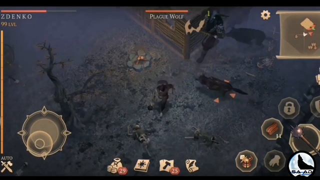 Grim Soul Dark Fantasy : #282🔥Epic Wolf Skills Destroyed The Gatekeeper🔥Werewolf Skill🔥 смотреть онлайн