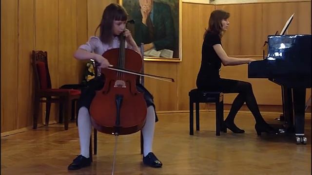 Э. Дженкинсон "Танец" исполняет Аня Чемерисова (2 класс) смотреть онлайн