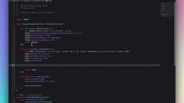 [Swift 5.7 | UIKit] - How to add a Toolbar and Done Button to a UITextField смотреть онлайн