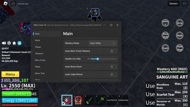 BLOX FRUITS Script Mobile UPDATE 21 AUTO FARM | SMOOTH | RACE V4 | AUTO RAID | MASTERY FARM (NO KEY смотреть онлайн