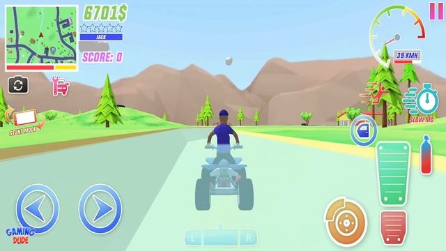 Dude Theft Wars: Open World Sandbox - Selling QUAD BIKE On Carshop | Android Gameplay HD смотреть онлайн