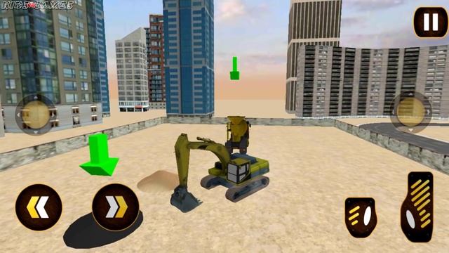 Heavy Duty Road Builder - Construction Machine Excavator Simulator - Android GamePlay смотреть онлайн