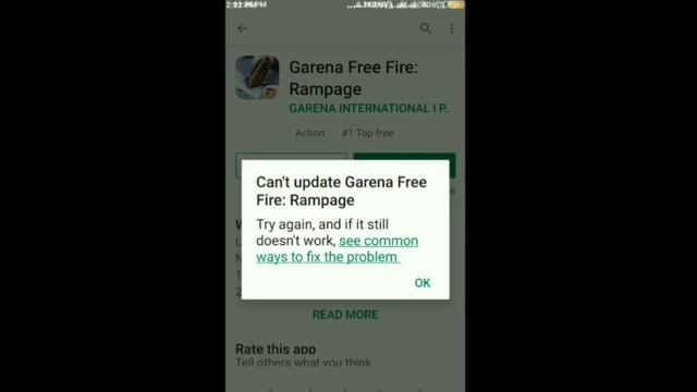 Google Play Store Can't Update Application & Games like Garena Free Fire смотреть онлайн