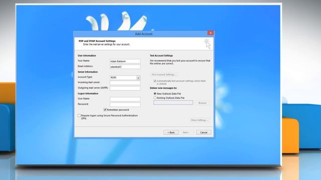 How to add Gmail® account to Microsoft® Outlook 2013 on Windows® 8 PC смотреть онлайн