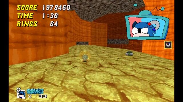 Sonki SRB2 The Past Arid Canyon 2.1 Playthrough