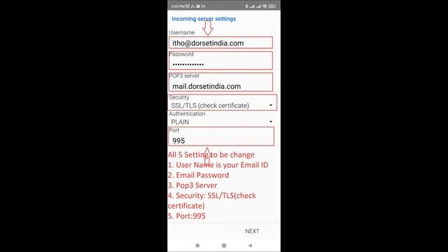 Bluemail Email Setting for Mobile смотреть онлайн