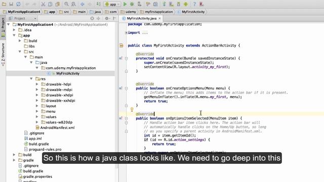 Android project structure in Android Studio - Lesson 07/1 смотреть онлайн