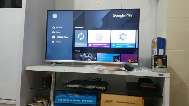 cara install aplikasi di android tv (coocaa 40s5g) смотреть онлайн