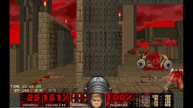 Doom 2 Sunder Map 05 UV-MAX All Secrets (Polish commentary) Zagrajmy w ... смотреть онлайн