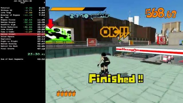 Jet Set Radio Speedrun in 46:30 смотреть онлайн