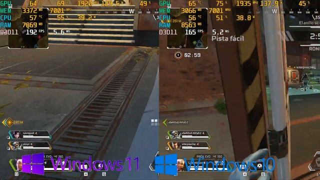 Windows 11 VS Windosw 10 en 2022 Cual da mas FPS? Testeo en :Fortnite,Apex ,Warzone y Valorant смотреть онлайн