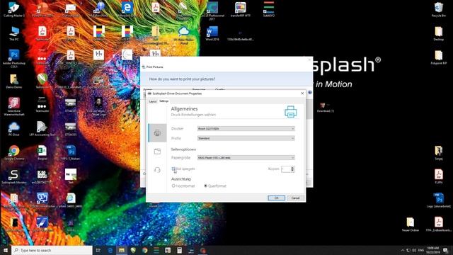 Sublisplash® Driver - Color Management Software Solution for Sublisplash Inks смотреть онлайн