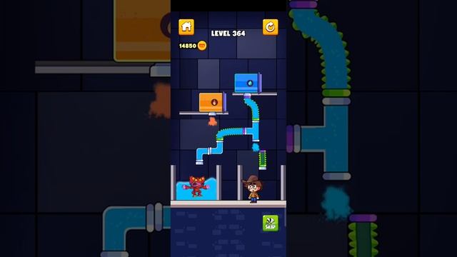 Huggy water pipe -Gameplay New levels ||android iOS mini game #22 смотреть онлайн