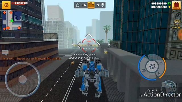 Block City Wars|| ROBOTS||Android Gameplay #4 смотреть онлайн